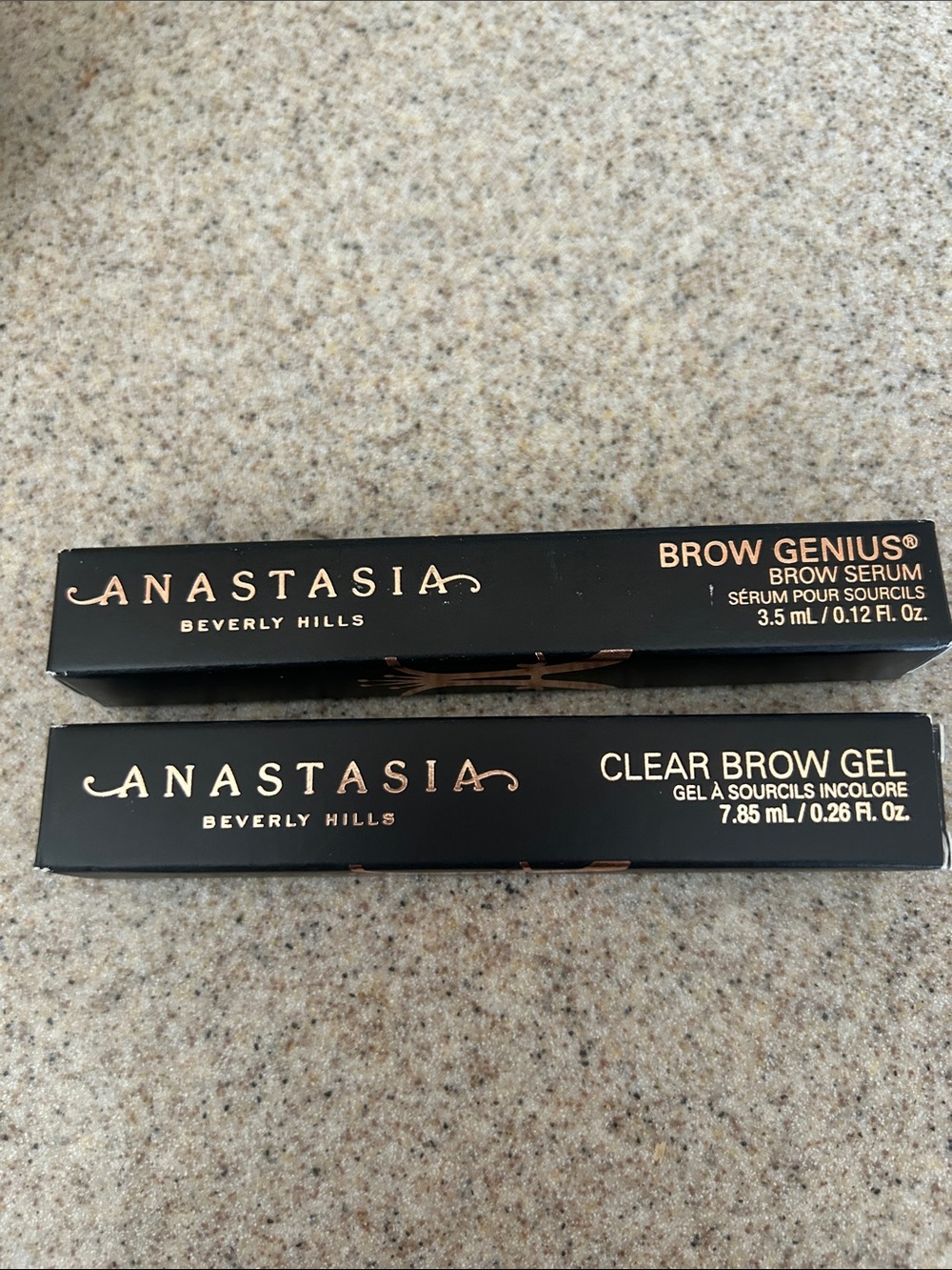 Anastasia Beverly Hills Brow Genius Serum + Clear Brow Gel new in boxes